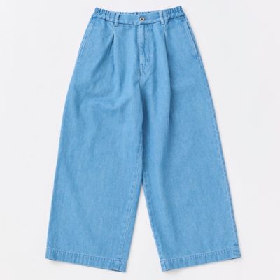 GRANDMA MAMA DAUGHTER (Women)/グランマ ママ ドーター 10ozデニムタックワイドパンツ 9VINTAGE W パンツ・ズボン【三越伊勢丹/公式】