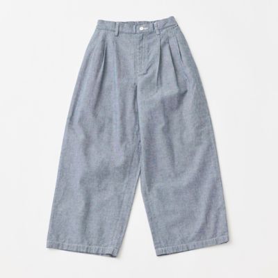 コットンキュプラギンガムラップパンツ | GRANDMA MAMA DAUGHTER