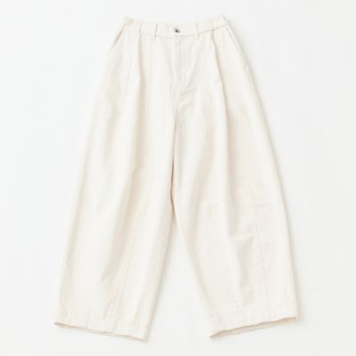 ＜GRANDMA MAMA DAUGHTER (Women)＞『ＷＨＩＴＥ　ＰＩＧＭＥＮＴ』オックスバルーンパンツ