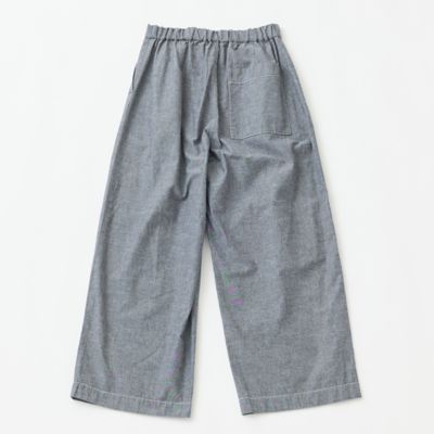 ＜GRANDMA MAMA DAUGHTER (Women)＞シャンブレータックイージーパンツ