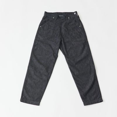 ＜GRANDMA MAMA DAUGHTER (Women)＞【三越伊勢丹限定】ブラックデニムサイドジップパンツ