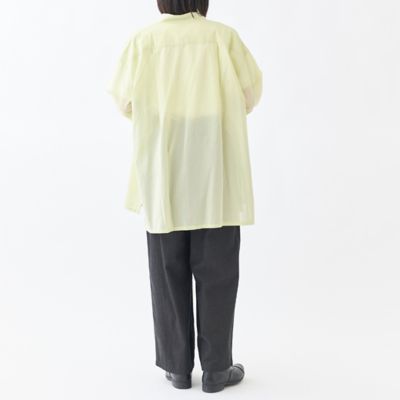 １００／２ボイルスタンドカラーシャツ