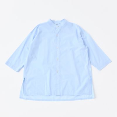 １００／２ボイルスタンドカラーシャツ
