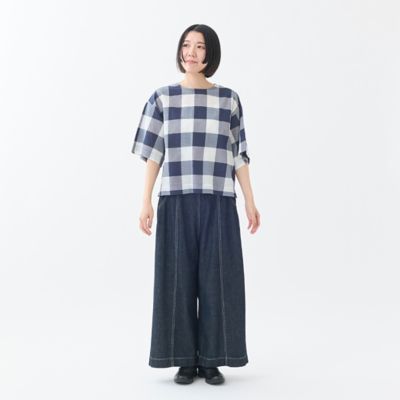 ブロックチェックプルオーバー
