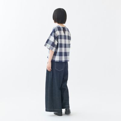 ブロックチェックプルオーバー