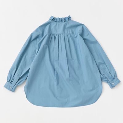 タイプライターフリルスタンドカラーシャツ | GRANDMA MAMA DAUGHTER