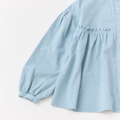 オーバーダイギャザー切替ブラウス | GRANDMA MAMA DAUGHTER (Women