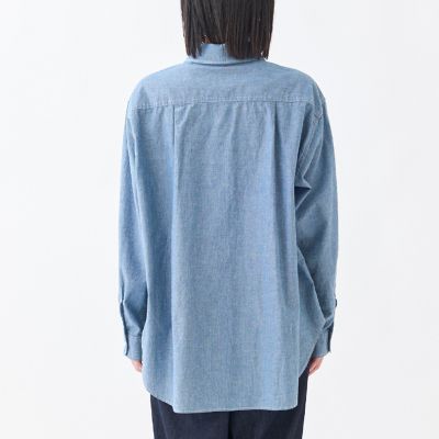 takamamaさん着3.9万購入マディソンブルー×レショップシャンブレーシャツ takamamaさん着3.9万購入マディソンブルー×レショップ