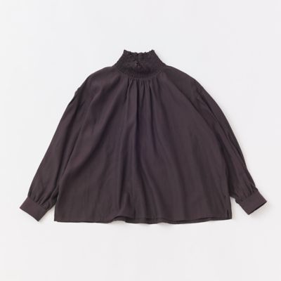 シャーリングネックブラウス | GRANDMA MAMA DAUGHTER (Women