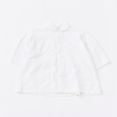 レースパネルプリントTシャツ | GRANDMA MAMA DAUGHTER (Women 