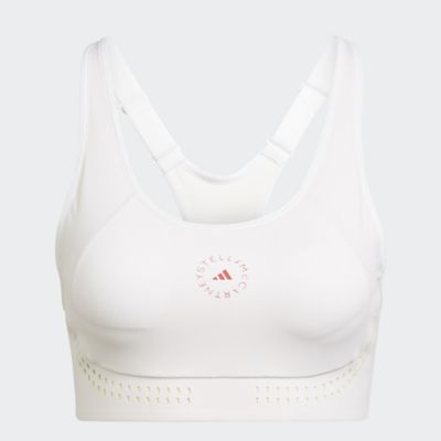 adidas by Stella McCartney(Women)/アディダスバイステラマッカートニー aSMC TRUEPUR BRA ホワイト／アクティブピンク【三越伊勢丹/公式】