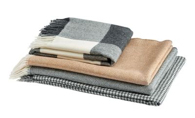 ベイビーアルパカ ブランケット「GENTLEMAN