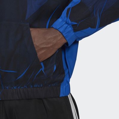 BLUEVERSIONハーフジップサッカートラックトップ | adidas 