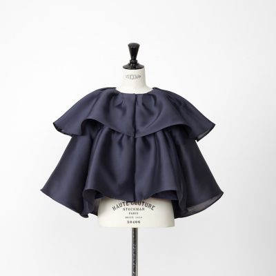 ラッフルジャケットブラウス　ＨＥ０５－００１９－５Ｓ