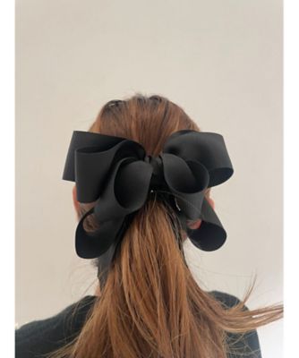 フラッフィーバナナクリップ HPー037ーBLK | THE HANY Bijoux