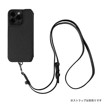 ＰＯＣＨＥ　ＦＬＡＴ（ｉＰｈｏｎｅ１５ＰｒｏＭａｘ対応）ブラック