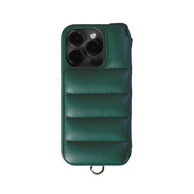 ＜DEMIU (Women)＞ＢＡＬＬＯＮ（ｉＰｈｏｎｅ１５Ｐｒｏ対応）グリーン