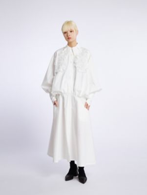 HOUGA ホウガ will dress ワンピース ホワイトデニム HOUGA ホウガ will dress ワンピース ホワイトデニム - メルカリ