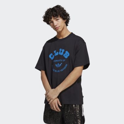 ＜adidas Originals BLUE VERSION＞ＢＬＵＥ　ＶＥＲＳＩＯＮ　クラブ　半袖Ｔシャツ