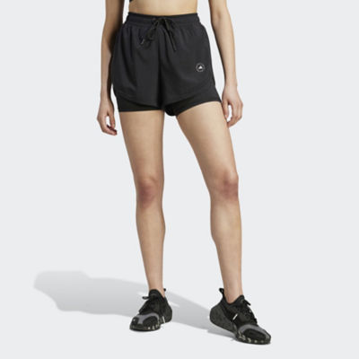 ＜adidas by Stella McCartney (Women)＞ａＳＭＣ　ＴｒｕｅＰｕｒｐｏｓｅ　２－ｉｎ－１　トレーニングショーツ