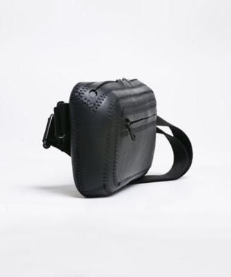 【極美品】NEIGHBORHOOD ボディバッグ 黒 スクエアボディバッグ NS1304NL | NAOTO SATOH (Men