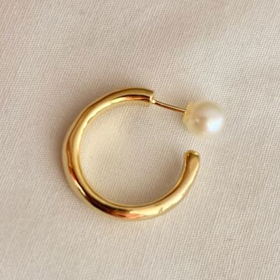 ＜e.m. (Women)＞フープピアス　※シングル