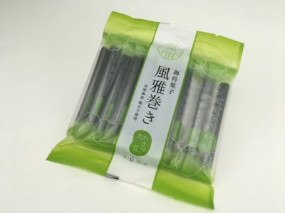 【菓遊庵おまとめ】熊本／風雅巻き　わさび大豆