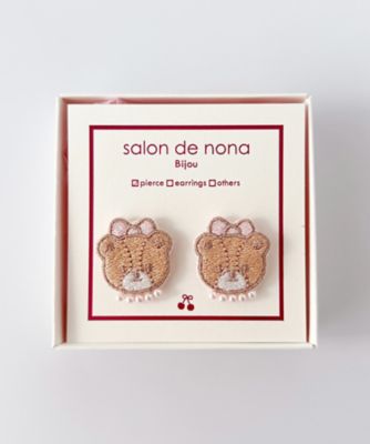 ＜salon de nona (Women)＞■【受注商品】１１月中旬以降お届け　ピアス　タイニーチャム