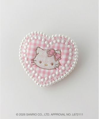 □【受注商品】【11月中旬以降届】刺しゅうブローチ／クリップ