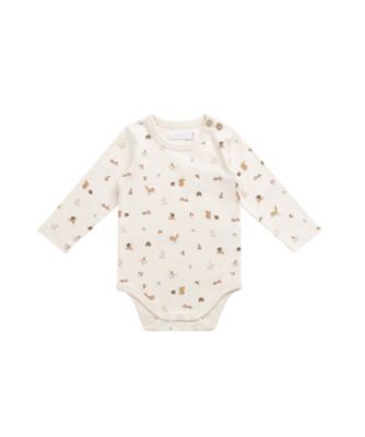 ＜JAMIE KAY (Baby&Kids)＞長袖ボディスーツ　Ｆｏｒｅｓｔ　Ｇａｔｈｅｒｉｎｇ　ＪＢＣＯ２５４０９８