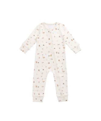 ＜JAMIE KAY (Baby&Kids)＞長袖ロンパース　Ｆｏｒｅｓｔ　Ｇａｔｈｅｒｉｎｇ　ＪＢＣＯ２５４１００