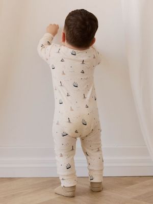 OC長袖前あきロンパース Sailing Day