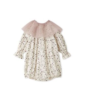 Jesse Gomez / LACE 〜Baby I'm オリジナル45 softcheese 衿付きロンパース JBFO264900 | JAMIE