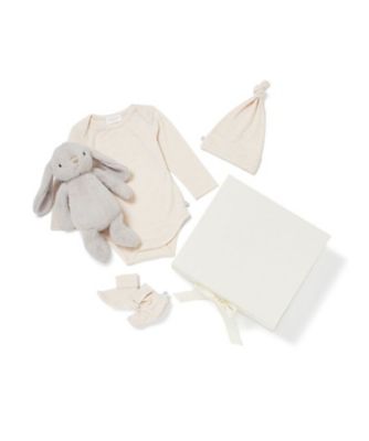 ＜JAMIE KAY (Baby&Kids)＞ＭＥＲＩＮＯ　ＫＩＤＳ　ギフト４点セット＜ボディスーツ・ビーニー・ソックス・Ｐｅｎｅｌｏｐｅ３０ｃｍ＞　ＪＢＬＧ２５９０３８