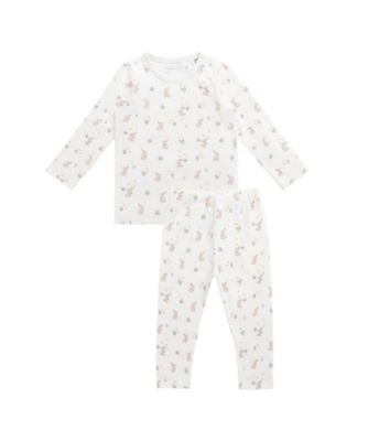 JAMIE KAY (Baby & Kids)/ジェイミーケイ 長袖パジャマセット Lapin Jardin Crisp JKCO254110 OWHT ベビー服【三越伊勢丹/公式】