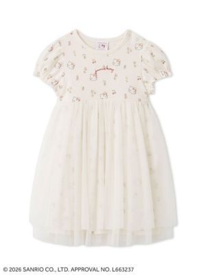 HELLO KITTY 総柄チュールワンピース JKCO261905
