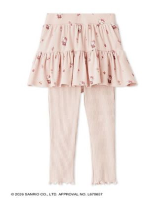 HELLO KITTY OC総柄プリントスカート付きレギンス