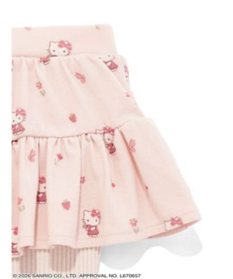 HELLO KITTY OC総柄プリントスカート付きレギンス