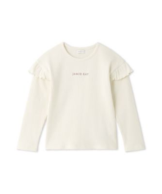 ＜JAMIE KAY (Baby&Kids)＞ＯＣリブフリルトップス　ＪＫＣＴ２４５９０６