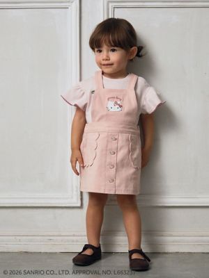 HELLO KITTY OCニットモチーフ付き半袖Tシャツ