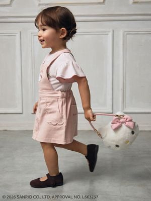 ＨＥＬＬＯ　ＫＩＴＴＹ　ＯＣニットモチーフ付き半袖Ｔシャツ　ＪＫＣＴ２６１９０１