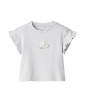 フラワーパターンチュールモチーフTシャツ JKCT262904 