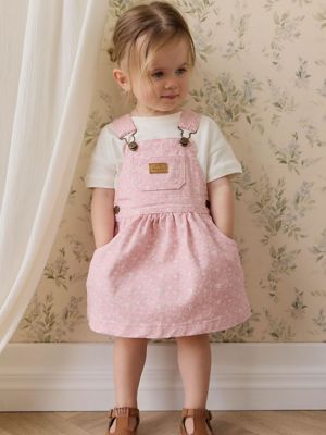 コットンツィルジャンパースカート Paula Powder