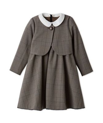 ＜JAMIE KAY (Baby&Kids)＞２Ｗａｙチェックワンピース＋ボレロセット　ＪＫＦＯ２６１９１１