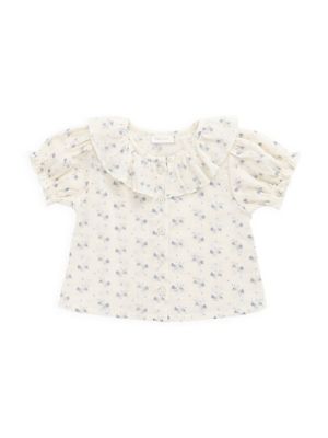 モスリン半袖ブラウス Molly Blue JKFT261047