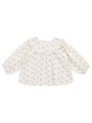 モスリン長袖ブラウス Molly Blue JKFT261051