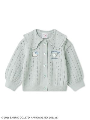 HELLO KITTY 透かし柄カーディガン JKNT261900