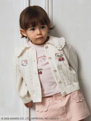 HELLO KITTY 透かし柄カーディガン JKNT261900