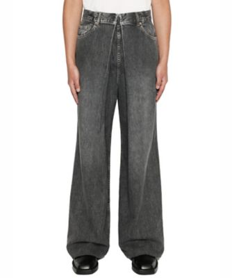 パンツ WASHED DENIM WIDE PANTS JLS－02 