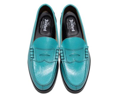 ローファー The Kenford Fineshoes ターコイズ